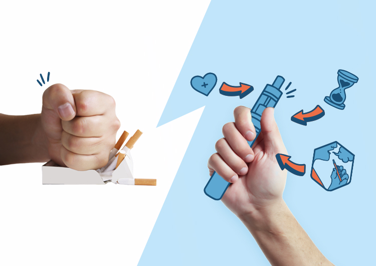 La cigarette électronique est-elle efficace? - Sciences et Avenir